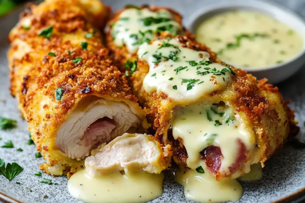 Traditional Chicken Cordon Bleu, Chicken Cordon Bleu Recipe, Homemade Chicken Cordon Bleu, Easy Chicken Cordon Bleu