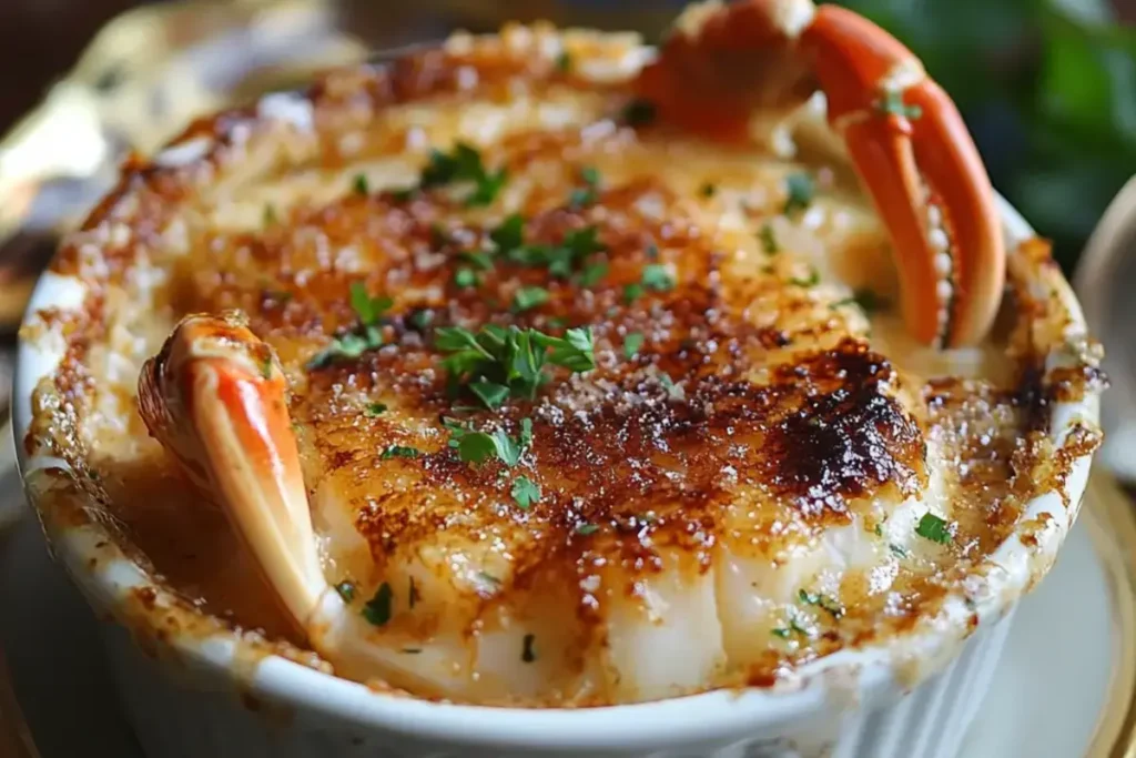 crab brulee recipe