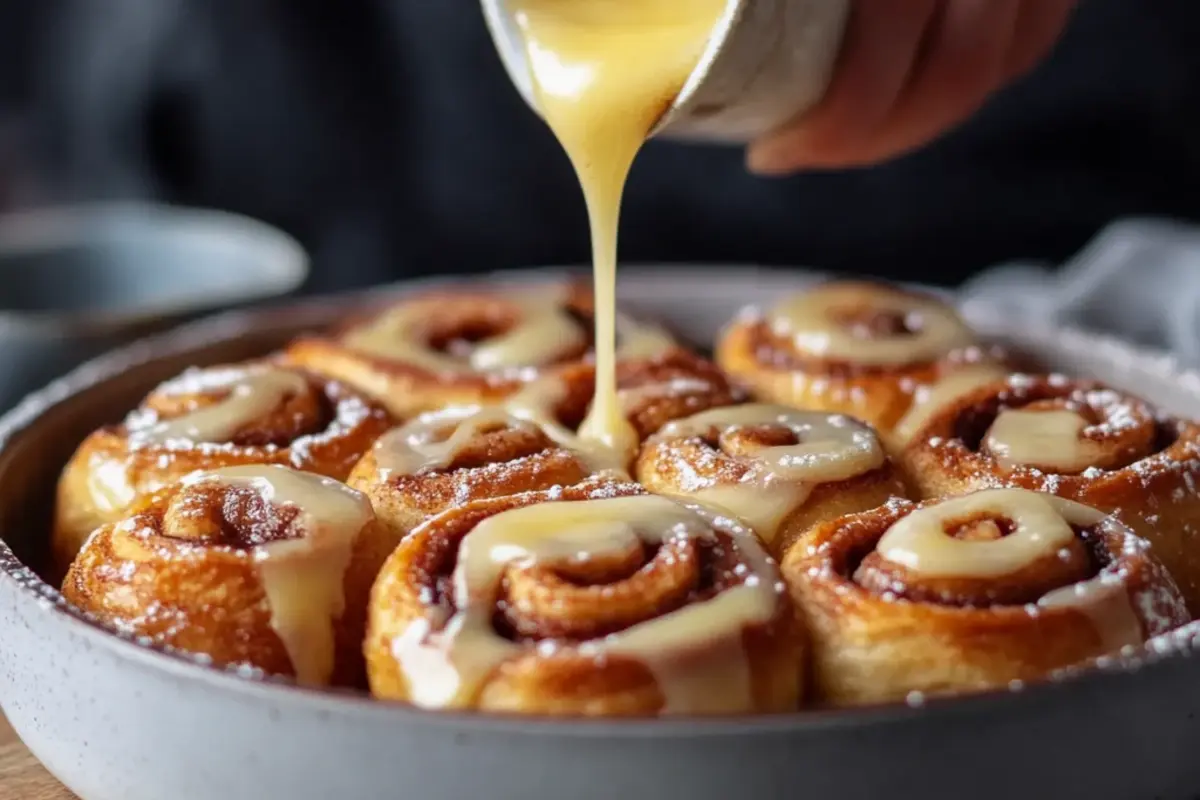 Sourdough cinnamon rolls