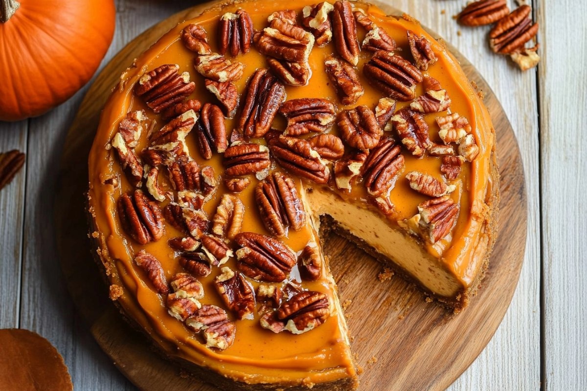 Difference Between Pumpkin and Pumpkin Pecan Cheesecake